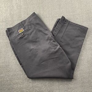 Ben Davis Pants Adult Size 50W 30L Grey Workwear Trousers Casual Men's